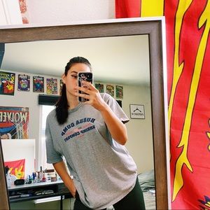 Vintage 1996 Bubba Gump Shrimp Co Grey T-shirt